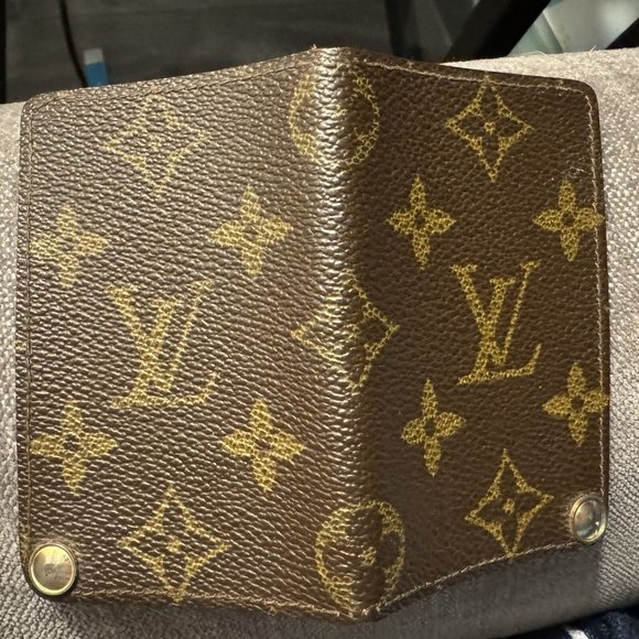 Louis Vuitton Vintage Monogram Travel Card Case 1980’s *AUTHENTIC* - Picture 5 of 15
